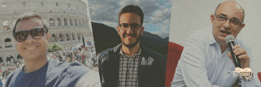 Sales Neto, Ewerton Wirlley e Durval Muniz na Editora Suçuarana