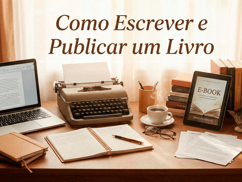 Como Escrever e Publicar um Livro: Guia Definitivo&nbsp;(2025)